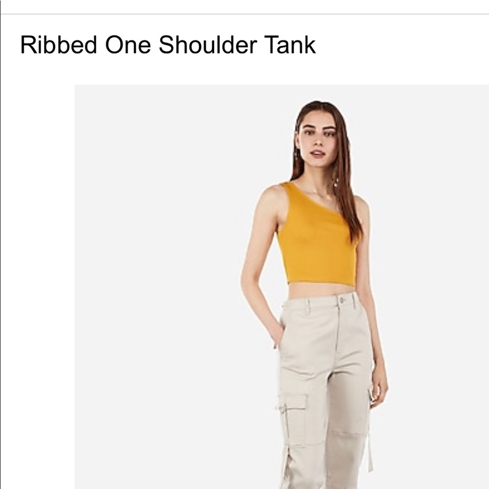 One shoulder top